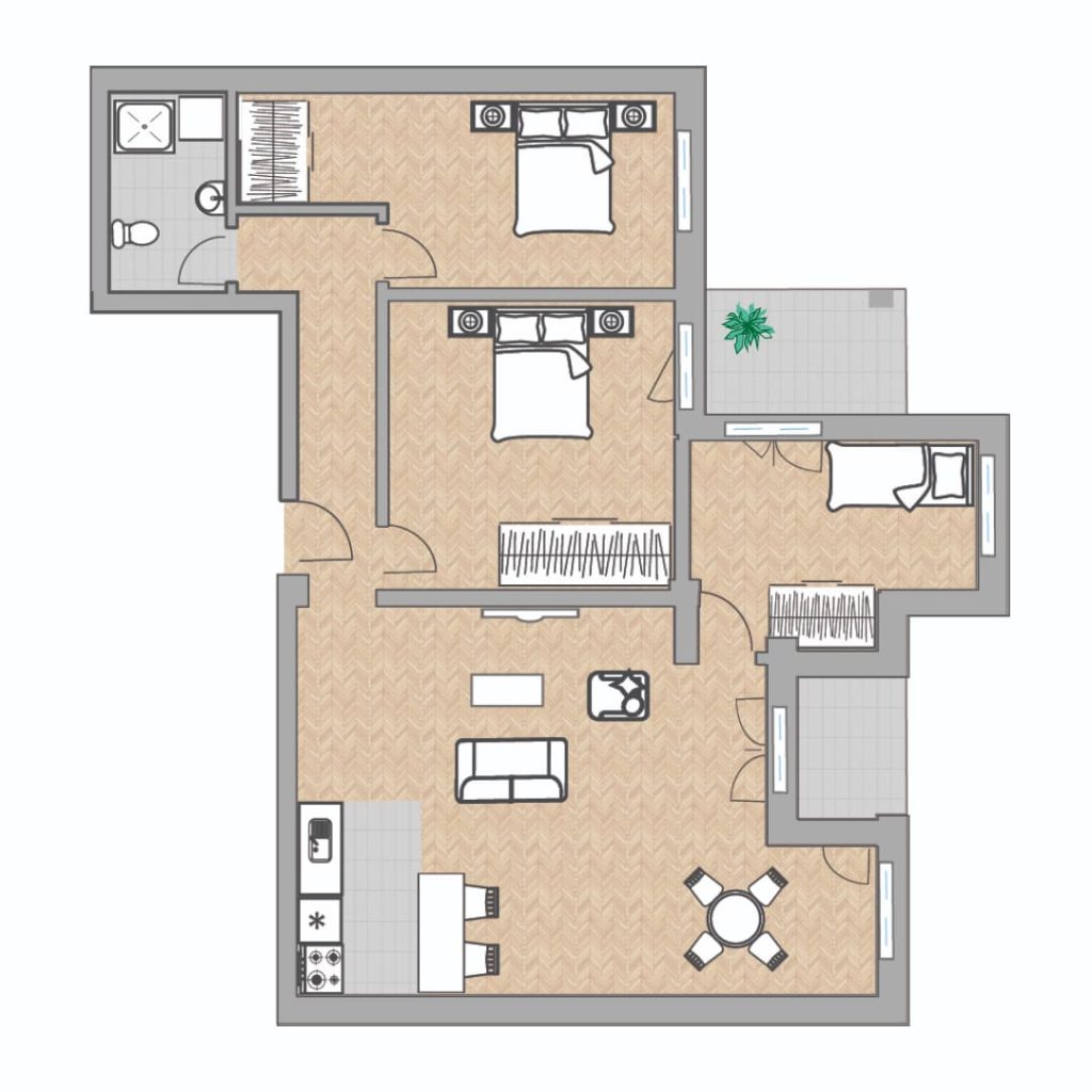 Gala Luxury 2d stan br. 11