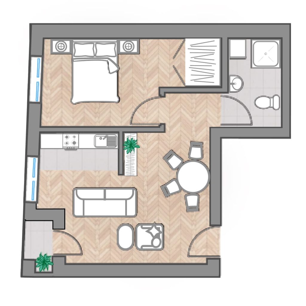 Gala Luxury 2d stan br. 4