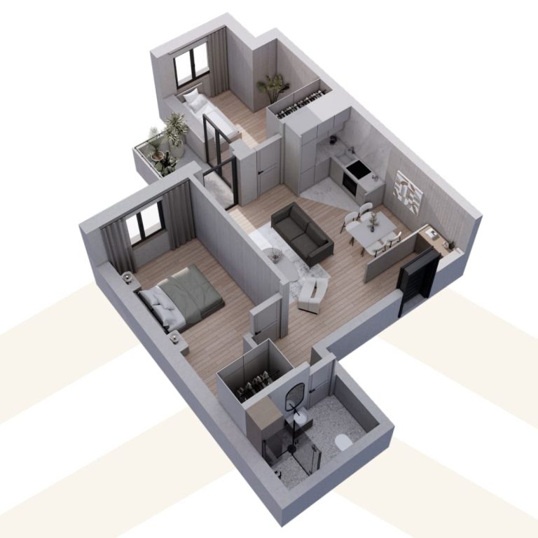 Gala Luxury 3d stan br. 1, 5, 8