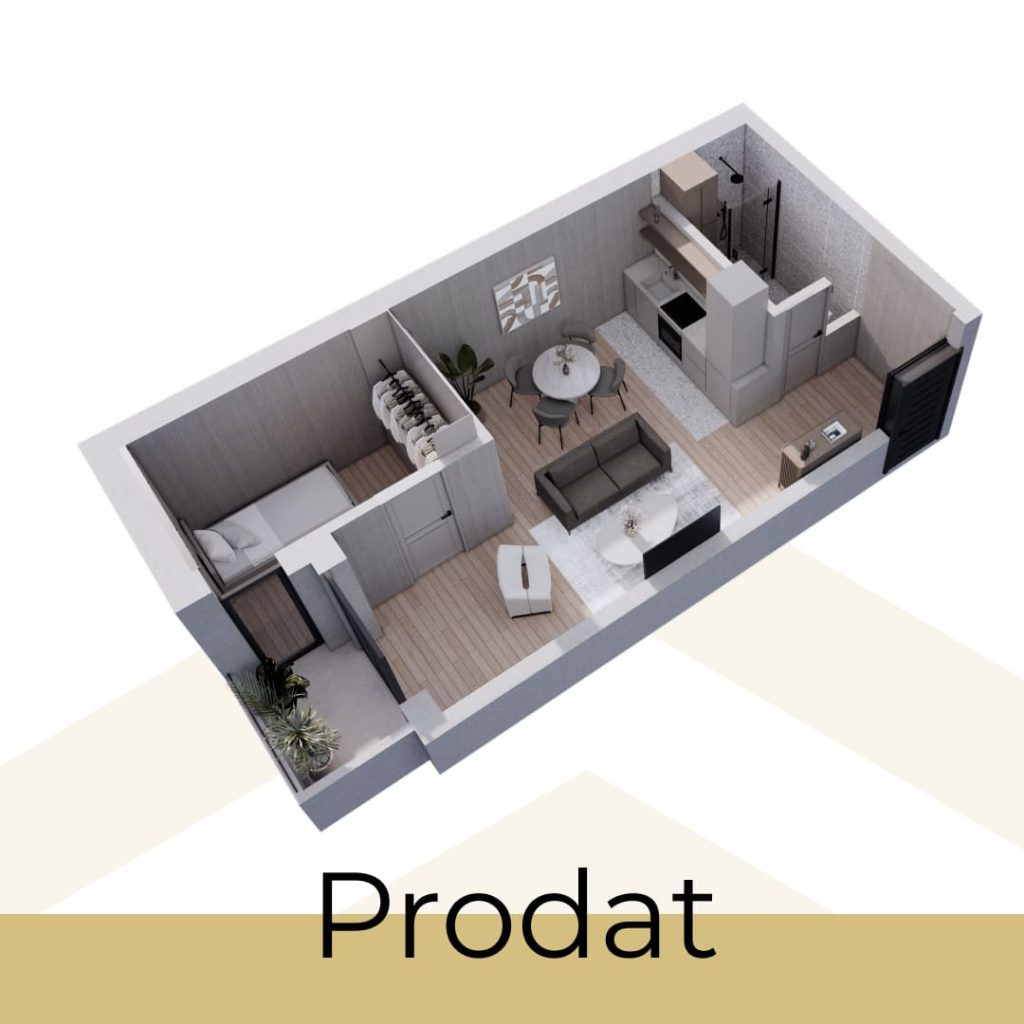 Gala Luxury 3d stan br. 2 rezervisan